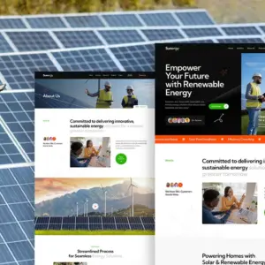 Sunergy – Solar & Renewable Energy Elementor Template Kit
